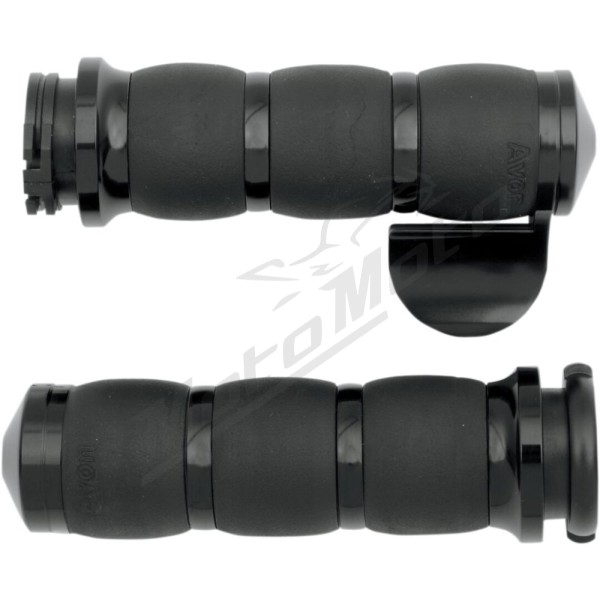 AVON GRIPS 3-Ring Velvet Air Grips Harley Davidson 1982–2022 1000–1800 cc
