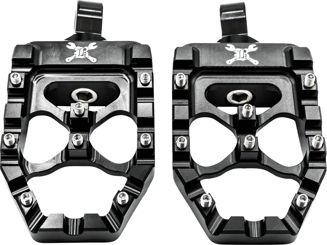 BURLY BRAND MX Evolution Driver Pegs Harley Davidson 883-1690cc 1997-2022
