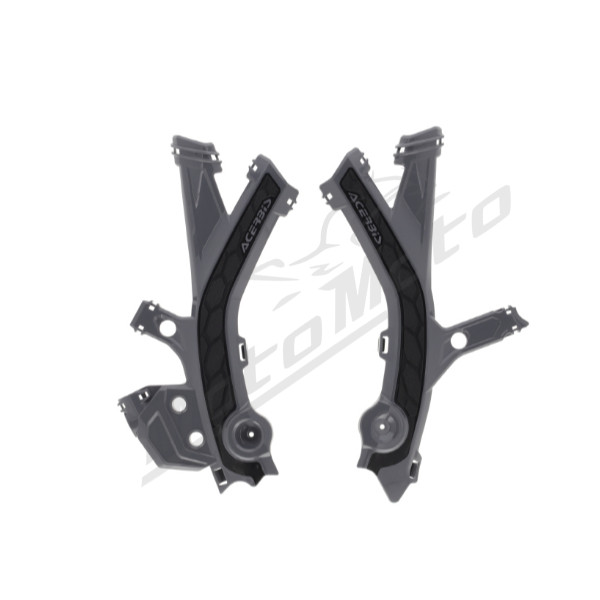 Acerbis X-Grip Rėmo Apsaugos Sherco SE / SEF 125-450cc 25-> Juoda/Pilka
