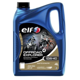 ELF Off-Road 4 Explorer 10W-40 DE ADV SYN Oil 4T 4L