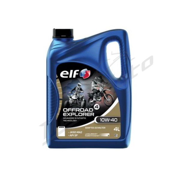 ELF Off-Road 4 Explorer 10W-40 DE ADV SYN Oil 4T 4L