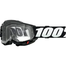 100% Youth Accuri 2 Goggle (Clear Lens) Black