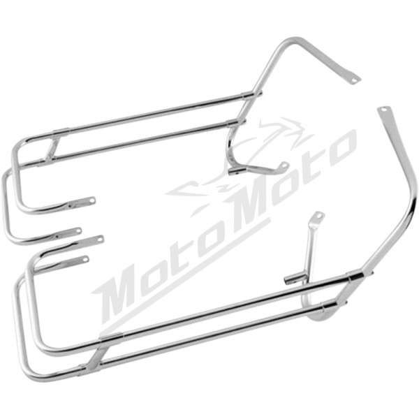 DRAG SPECIALTIES Saddlebag Guard/Side Rail Kits Harley Davidson FLHR / FLHRC / FLHRCI 1340-1800cc 97-08
