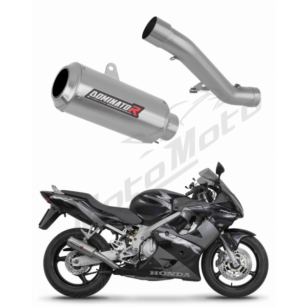 Honda CBR 600 F4i 2001-2006 Dominator Exhaust Silencer Muffler GP + dB killer