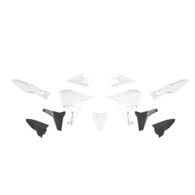 Racetech Plastic Set Kove X Pro / Rally 800 24-25 White/Black