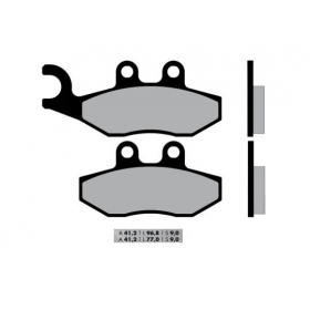 Brake pads NOVASCOOT FT3041 / MCB744 STANDARD