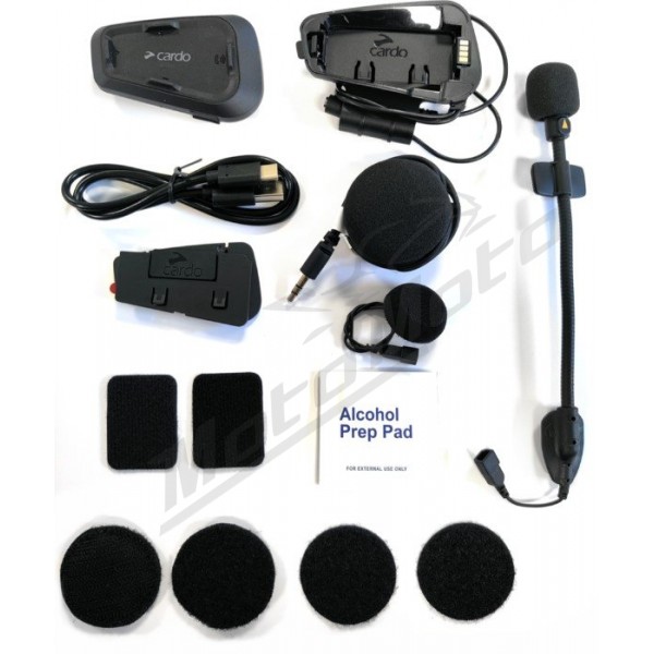 Cardo Spirit HD Communication System Single Pack - MotoMoto