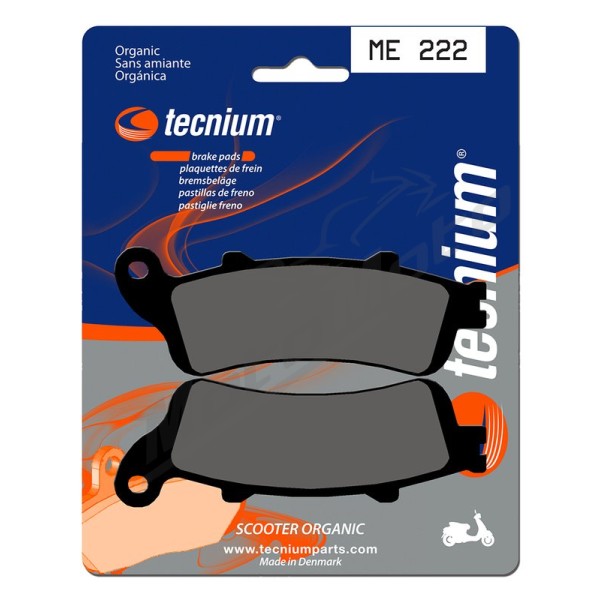TECNIUM Scooter Organic Brake pads ME222 Honda FES 125/150 98-06