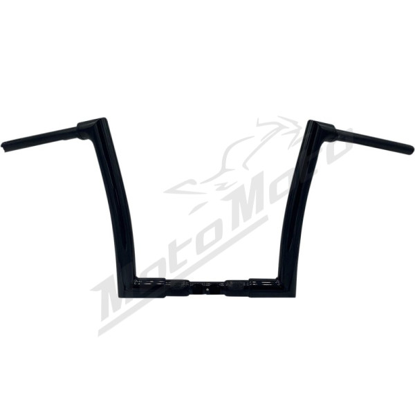 FAT BAGGERS INC. 1-1/2" EZ Install Flat Top Sharknose Handlebar Black 38mm 89cm (30,5cm)