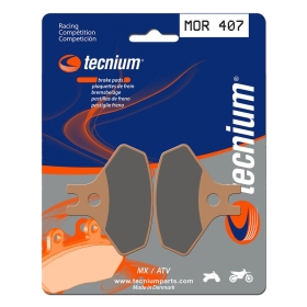 TECNIUM Racing MX/ATV Sintered Metal Brake pads MOR407 Can Am DS 450cc 08-15