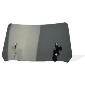 ZA1 MOTOSHIELDS Universal windscreen / deflector 230x120MM clear