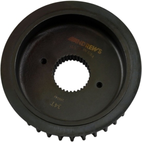 ANDREWS Belt Drive Transmission Pulleys 34 tooth Harley Davidson FLHR / FLSTS / FXDL / FXR 1340/1550 93-06