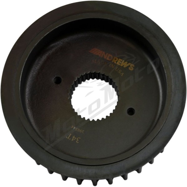 ANDREWS transmisijos diržo skriemulys 34 dantukai Harley Davidson FLHR / FLSTS / FXDL / FXR 1340/1550 93-06