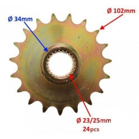 Front sprocket ATV BASHAN 200-250cc 19Teeth