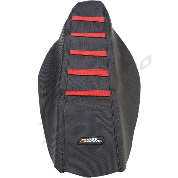 MOOSE OFFROAD Ribbed sėdynės užvalkalas Honda CRF 250-450R 13-17 Juoda/Raudona