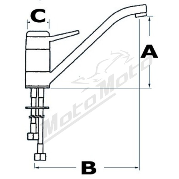 Osculati galley mixer Faucet