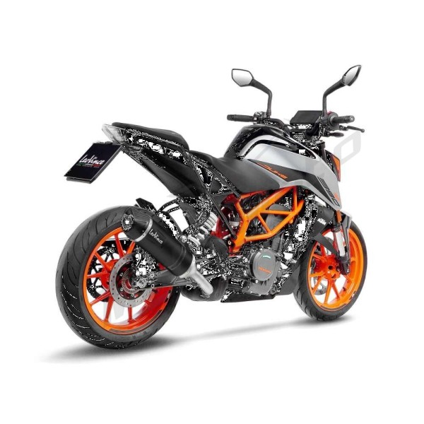 LEOVINCE LV One Evo Black Edition Slip-on Muffler KTM DUKE 125-390 21-23