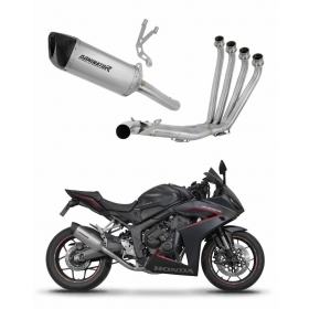 Honda CBR 650 R / E-Clutch 2024-2025 Full Exhaust System Collector Silencer Titanium HP6 + dB killer