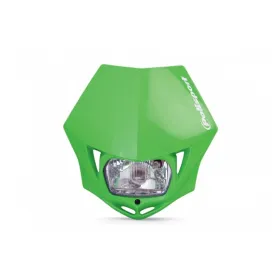 Polisport promotion headlamp model mmx (regular bulb) color green