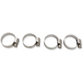 MOOSE OFFROAD Gear Drive Hose Clamps 10-25mm 4pcs.