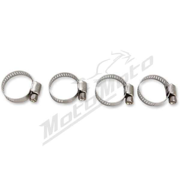 MOOSE OFFROAD Gear Drive Hose Clamps 10-25mm 4pcs.