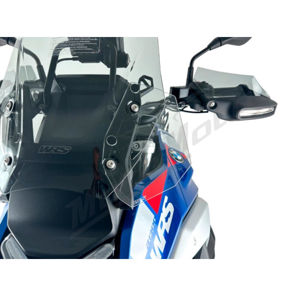 WRS BM099T Vėjo deflektoriai Skaidrūs BMW R1300GS ABS 23-25