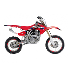 Blackbird set of stickers (veneers) Dream 5 Honda CRF 150F/R 07-24 Red