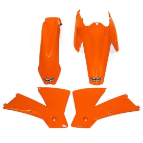 UFO plastikų komplektas KTM SX 125-250 2004