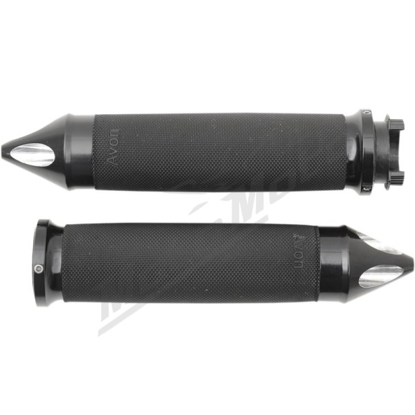 AVON GRIPS Custom Spike End Grips Honda / Kawasaki / Suzuki / Yamaha 600–2000 cc 1994–2024