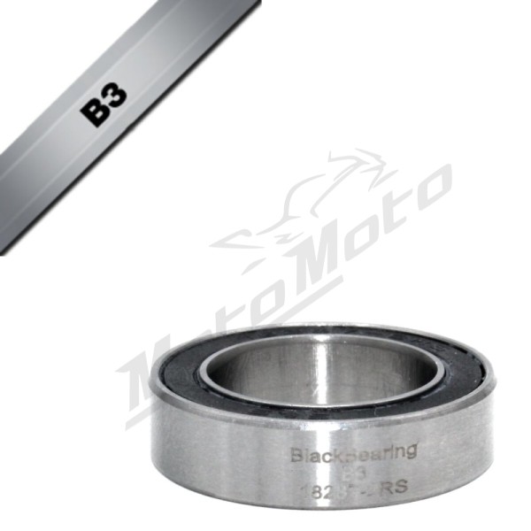 BLACK BEARING B3 Bearing 18x28x7 mm