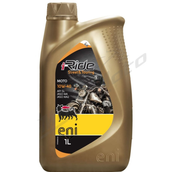 Agip (eni) i-ride moto 10w40 semi-synthetic motor oil (1l)