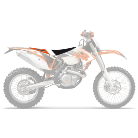 Blackbird seat cover Dream 4 KTM SX / SX-F / EXC / EXC-F 125-500cc 11-16 Black/Orange