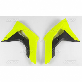 UFO Yellow Radiator Covers for Honda CRF 250-450cc 17-21