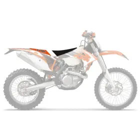 Blackbird sėdynės užvalkalas Dream 4 KTM SX / SX-F / EXC / EXC-F 125-500cc 11-16 Juoda/Oranžinė