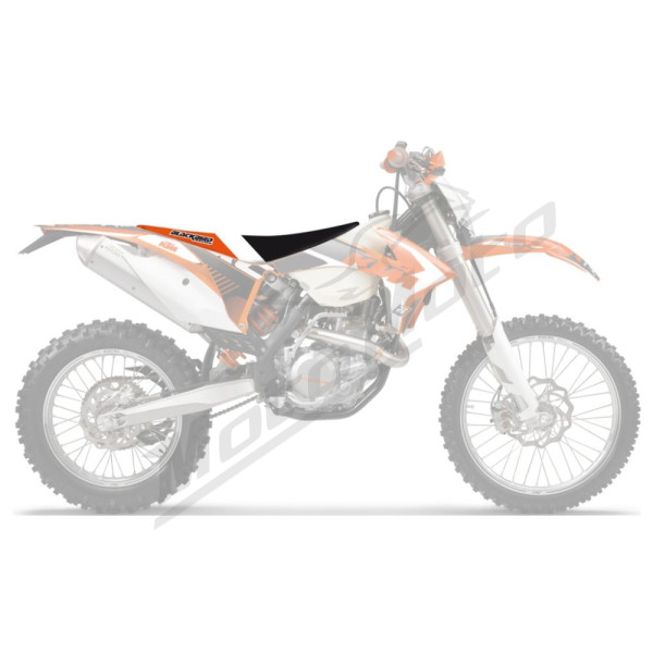 Blackbird seat cover Dream 4 KTM SX / SX-F / EXC / EXC-F 125-500cc 11-16 Black/Orange