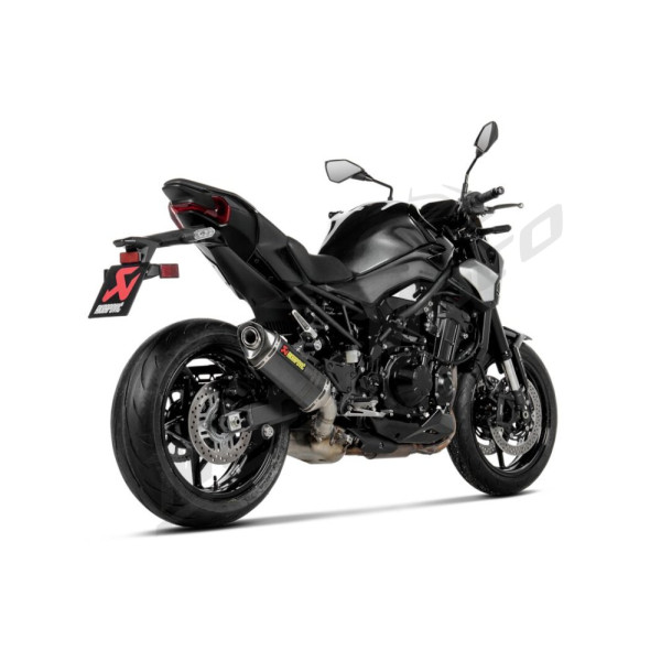 AKRAPOVIC Slip-On Line Muffler Carbon Fiber Kawasaki Z 900 2025