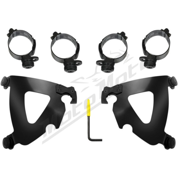 MEMPHIS SHADES HD Road Warrior Trigger-Lock Mount Kit Harley Davidson FLSB / FXLRS 1750-1923 18-24