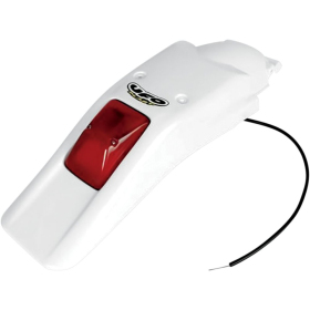 UFO White Enduro Rear Fender Honda XR 250-400cc 96-06