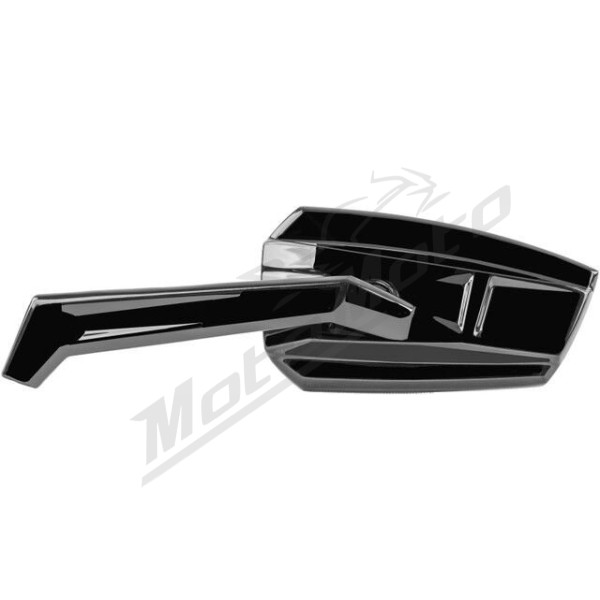 KURYAKYN Enygma Black Mirrors 2pcs Harley Davidson FLDE / XL / FLHX / FXSTB / FLSTSE 883/1868 08-26
