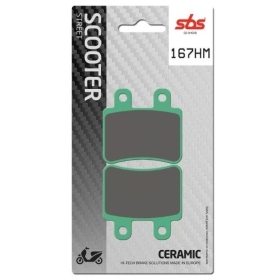Sbs Brakepads 167HM Derbi / Italjet / Linhai / Peugeot / Rieju / Sherco / Yamaha