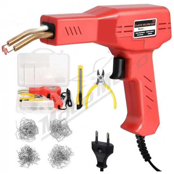 Plastic welding machine 50W with staples (200pcs) set