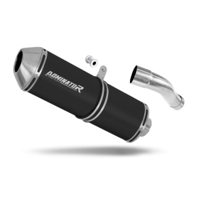 Honda CB 600F HORNET PC41 2007-2013 Exhaust Silencer Muffler OVR BLACK + dB killer
