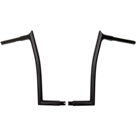 FAT BAGGERS INC. Pointed Top Handlebar Black 89x40.5cm Harley Davidson FLTRK / FLTRT / FLTRU / FLTRXS / FLTRXSE 1690-1923 15-24