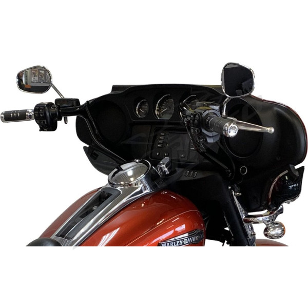 FAT BAGGERS INC. Pointed Top Vairas juodas 86.5x28cm Harley Davidson FLH / FLHTCUTG / FLHTK / FLHXS 1750-1923 21-23