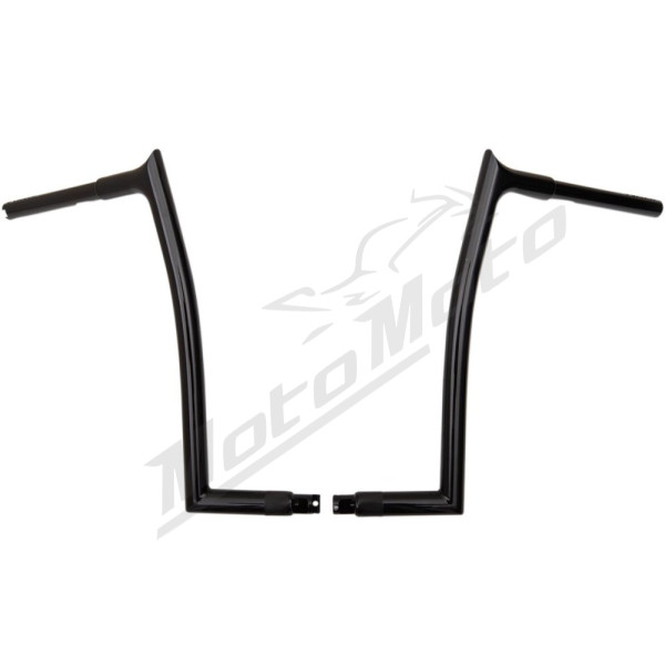 FAT BAGGERS INC. Pointed Top Handlebar Black 89x40.5cm Harley Davidson FLTRK / FLTRT / FLTRU / FLTRXS / FLTRXSE 1690-1923 15-24
