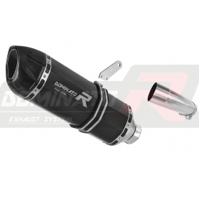 Exhaust silencer Dominator HP1 BLACK YAMAHA FZ8 N / S FAZER 2010-2016