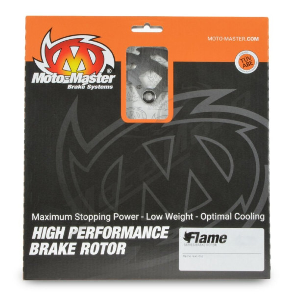 MOTO-MASTER Flame Rear Brake Disc Kawasaki KLZ / Ninja / Z H2 1000/1100 21-26