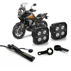 DENALI CANsmart D4 Papildomų žibintų kompl. KTM Super Duke 1290 15-20