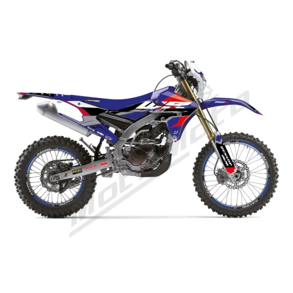 BLACKBIRD RACING Dream 5 grafikų komplektas Yamaha WR 250-450cc 15-19