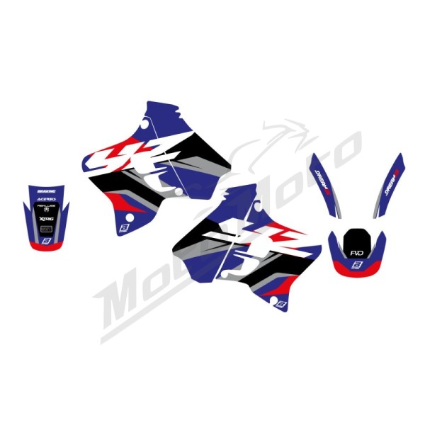 BLACKBIRD RACING Dream 5 Graphic Kit Yamaha YZ 125-250cc 93-95